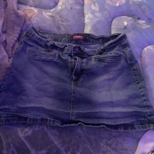 Denim skirt